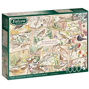 Jumbo , Falcon de luxe The Country Diary Postcards, Jigsaw Puzzles for Adults, 1000 piece Jumbo , Falcon de luxe The Country Diary Postcards, Jigsaw Puzzles for Adults, 1000 piece