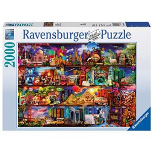 Ravensburger Aimee Stewart Travel Shelves 2000 Piece Jigsaw Puzzle for Adults & for Kids Age 12 and Up Ravensburger Aimee Stewart Travel Shelves 2000 Piece Jigsaw Puzzle for Adults & for Kids Age 12 and Up