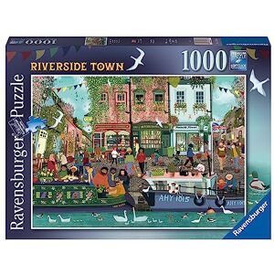 Ravensburger Riverside Town 1000 Piece Jigsaw Puzzle for Adults and Kids Age 12 Years Up Ravensburger Riverside Town 1000 Piece Jigsaw Puzzle for Adults and Kids Age 12 Years Up