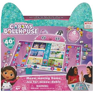 Spin Master Games Gabby’s Dollhouse, Meow-mazing Board Game Based on the DreamWorks Netflix Show with 4 Kitty Headbands, for Families and Kids Ages 4 and up Spin Master Games Gabby’s Dollhouse, Meow-mazing Board Game Based on the DreamWorks Netflix Show with 4 Kitty Headbands, for Families and Kids Ages 4 and up