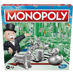 Monopoly Hasbro Gaming , Strategy Board Game for 8+ Year Old Kids, 2-6 Players, Family Games for Children and Adults Monopoly Hasbro Gaming , Strategy Board Game for 8+ Year Old Kids, 2-6 Players, Family Games for Children and Adults