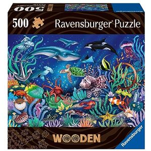 Ravensburger Wooden Jigsaw Puzzle for Adults and Kids Age 14 Years Up Under The Sea 500 Pieces Ravensburger Wooden Jigsaw Puzzle for Adults and Kids Age 14 Years Up Under The Sea 500 Pieces