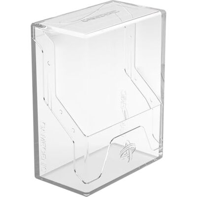 Gamegenic Bastion 50+ XL Clear Trading Card Game Accessory Durable and Sturdy TCG, OCG Card Storage – Compatible with MTG, Magic The Gathering Gamegenic Bastion 50+ XL Clear Trading Card Game Accessory Durable and Sturdy TCG, OCG Card Storage – Compatible with MTG, Magic The Gathering