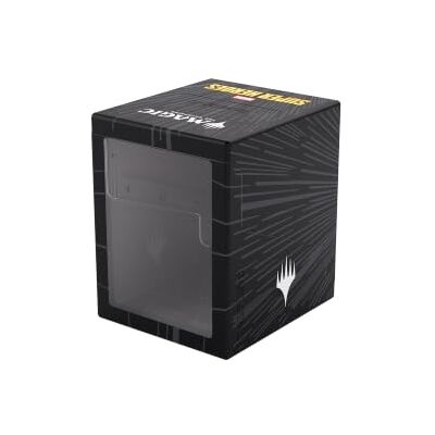 Gamegenic Magic: The Gathering Marvel Super Heroes Bastion 100+ XL Comic Burst Black Trading Card Game Accessory Ages 13+ Gamegenic Magic: The Gathering Marvel Super Heroes Bastion 100+ XL Comic Burst Black Trading Card Game Accessory Ages 13+