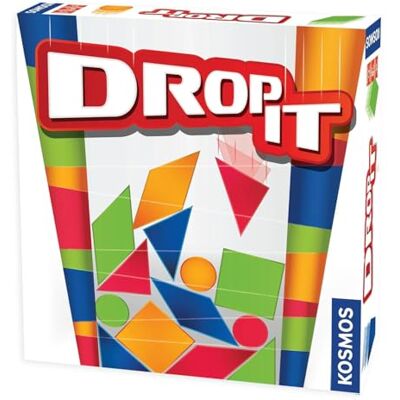 Thames & Kosmos Drop It Fun Family Strategy & Dexterity Game Competitive Family Game Strategy Board Games for Adults and Kids For 2 to 4 Players Age 8+ Thames & Kosmos Drop It Fun Family Strategy & Dexterity Game Competitive Family Game Strategy Board Games for Adults and Kids For 2 to 4 Players Age 8+