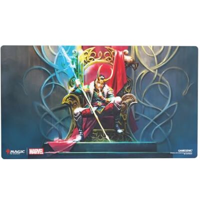 Gamegenic Magic: The Gathering Marvel Super Heroes Prime Playmat Loki Laufeyson Trading Card Game Accessory Ages 13+ Gamegenic Magic: The Gathering Marvel Super Heroes Prime Playmat Loki Laufeyson Trading Card Game Accessory Ages 13+