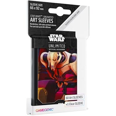 Gamegenic GGS15060ML Star Wars Unlimited General Grievous Trading Card Game Accessory, Multi-Colour Gamegenic GGS15060ML Star Wars Unlimited General Grievous Trading Card Game Accessory, Multi-Colour