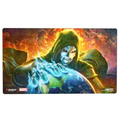 Gamegenic Magic: The Gathering Marvel Super Heroes Shiny Playmat Doom Reigns Supreme Trading Card Game Accessory Ages 13+ Gamegenic Magic: The Gathering Marvel Super Heroes Shiny Playmat Doom Reigns Supreme Trading Card Game Accessory Ages 13+