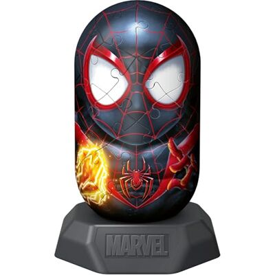 Ravensburger 3D Puzzle Hylkies No. 34 Miles Morales Ages 8+ 108 Pieces, Marvel Heroes, No Glue Required, Creative Craft Construction Kits for Kids & Adults Ravensburger 3D Puzzle Hylkies No. 34 Miles Morales Ages 8+ 108 Pieces, Marvel Heroes, No Glue Required, Creative Craft Construction Kits for Kids & Adults