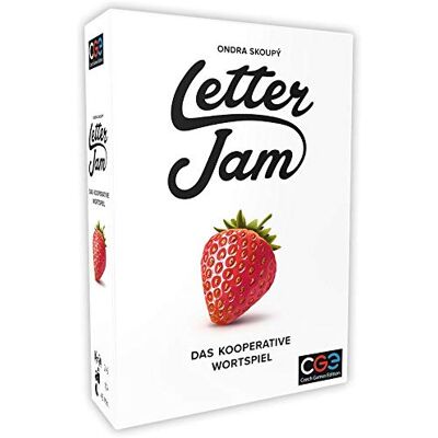 CGE Czech Games Edition Czech Games Edition CGE Letter Jam Cooperative Word Game Funny Party Guessing Game for the Family German 2-6 Players From 10 Years CGE Czech Games Edition Czech Games Edition CGE Letter Jam Cooperative Word Game Funny Party Guessing Game for the Family German 2-6 Players From 10 Years