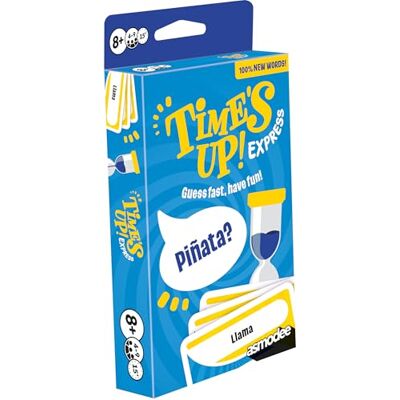 Asmodee Time's Up! Express Quick Family Party Game Ages 8+ 4-9 Players 15+ Minutes Playing Time Asmodee Time's Up! Express Quick Family Party Game Ages 8+ 4-9 Players 15+ Minutes Playing Time