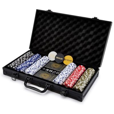 The Gift Scholars Rangers FC 300 Piece Poker Set with Aluminium Case, Chips, Cards & Dice Official Gers merchandise · Club crest throughout · Adults · Ideal gift for Light Blues fans · For home tournaments The Gift Scholars Rangers FC 300 Piece Poker Set with Aluminium Case, Chips, Cards & Dice Official Gers merchandise · Club crest throughout · Adults · Ideal gift for Light Blues fans · For home tournaments