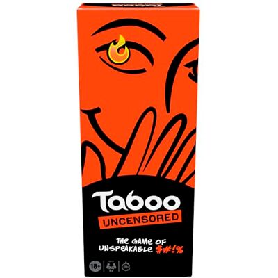 Hasbro Taboo Uncensored Party Game for Adults Only, Board Games Hasbro Taboo Uncensored Party Game for Adults Only, Board Games