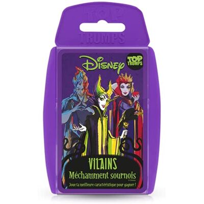 Winning Moves Top Trumps Disney Naughty Card Games Board Game Battle Game Travel Game From 2 to 6 Players Ages 6+ French Version Winning Moves Top Trumps Disney Naughty Card Games Board Game Battle Game Travel Game From 2 to 6 Players Ages 6+ French Version