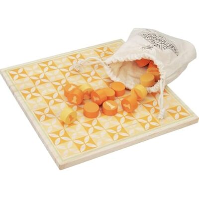 WELL HOME MOBILIARIO & DECORACIÓN WH14697 Chess Set with Pieces and Wooden Board, Natural, 21x21x4 WELL HOME MOBILIARIO & DECORACIÓN WH14697 Chess Set with Pieces and Wooden Board, Natural, 21x21x4