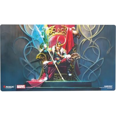 Gamegenic Magic: The Gathering Marvel Super Heroes Prime Playmat Loki Laufeyson Trading Card Game Accessory Ages 13+ Gamegenic Magic: The Gathering Marvel Super Heroes Prime Playmat Loki Laufeyson Trading Card Game Accessory Ages 13+