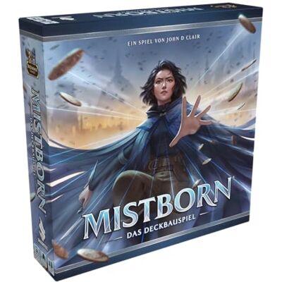 Brotherwise Games , Mistborn: The Deck Building Game, DE Version, Strategic Connoisseur Game for 1-4 Players from 13 Years, Immersive Deck Building Game with 30-60 Minutes Playing Time per Game Brotherwise Games , Mistborn: The Deck Building Game, DE Version, Strategic Connoisseur Game for 1-4 Players from 13 Years, Immersive Deck Building Game with 30-60 Minutes Playing Time per Game