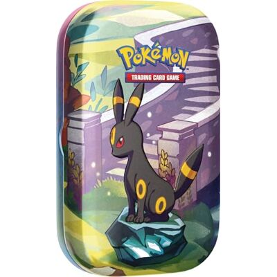 Pokémon TCG: Scarlet & Violet—Prismatic Evolutions Mini Tin – Umbreon (2 Booster Packs & 1 Coin) Pokémon TCG: Scarlet & Violet—Prismatic Evolutions Mini Tin – Umbreon (2 Booster Packs & 1 Coin)