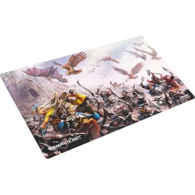 Gamegenic MTG The Hobbit Prime Playmat Battle of Five Armies Magic The Gathering Officially Licenced Trading Card playmat. Protecting and storing your collectible cards Gamegenic MTG The Hobbit Prime Playmat Battle of Five Armies Magic The Gathering Officially Licenced Trading Card playmat. Protecting and storing your collectible cards