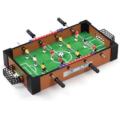 Power Play Table Top Football Game, Wooden Outdoor Indoor Game for Kids and Adults, Small 16 Inch Power Play Table Top Football Game, Wooden Outdoor Indoor Game for Kids and Adults, Small 16 Inch