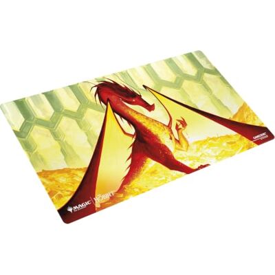 Gamegenic MTG The Hobbit Shiny Playmat Smaug the Golden TCG Accessory Magic The Gathering Officially Licenced Trading Card playmat. Protecting and storing your collectible cards Gamegenic MTG The Hobbit Shiny Playmat Smaug the Golden TCG Accessory Magic The Gathering Officially Licenced Trading Card playmat. Protecting and storing your collectible cards