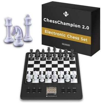 MILLENNIUM M808 ChessChampion 2.0- Your smart chess trainer with tips, move suggestions & mini-games perfect for beginners MILLENNIUM M808 ChessChampion 2.0- Your smart chess trainer with tips, move suggestions & mini-games perfect for beginners