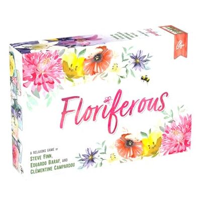 Pencil First Games Floriferous Card Game – A Relaxing Garden Game of Picking, Pairing, and Arranging Flowers for 1-4 Players Pencil First Games Floriferous Card Game – A Relaxing Garden Game of Picking, Pairing, and Arranging Flowers for 1-4 Players