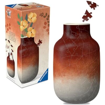 Ravensburger Vase 162-Piece 3D Puzzle Decorative Puzzle for Adults & Kids, Unique Home Décor, Durable Interlocking Pieces Ravensburger Vase 162-Piece 3D Puzzle Decorative Puzzle for Adults & Kids, Unique Home Décor, Durable Interlocking Pieces