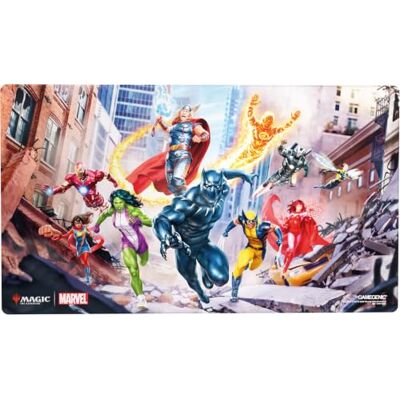 Gamegenic Magic: The Gathering Marvel Super Heroes Shiny Playmat Marvel Super Heroes Trading Card Game Accessory Ages 13+ Gamegenic Magic: The Gathering Marvel Super Heroes Shiny Playmat Marvel Super Heroes Trading Card Game Accessory Ages 13+