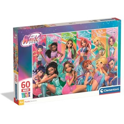 Clementoni , PZL 60 MAXI WINX, 4 years, 26301 Clementoni , PZL 60 MAXI WINX, 4 years, 26301