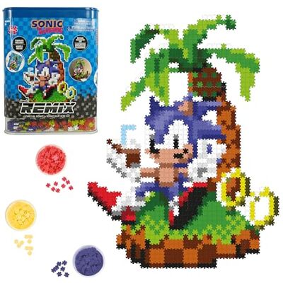 TOMY Jixelz® Remix Sonic The Hedgehog Craft Kit – Chillin’ Sonic – 1200+ Pieces TOMY Jixelz® Remix Sonic The Hedgehog Craft Kit – Chillin’ Sonic – 1200+ Pieces