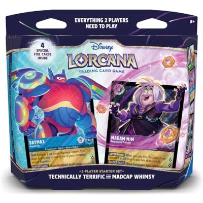 Ravensburger Disney Lorcana 2-Player Starter Deck Set 14 Hyperia City Trading Card Game for Adults and Kids Age 8+, Collectable TCG, Lorcana Gift for Boys and Girls Ravensburger Disney Lorcana 2-Player Starter Deck Set 14 Hyperia City Trading Card Game for Adults and Kids Age 8+, Collectable TCG, Lorcana Gift for Boys and Girls