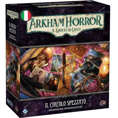 Asmodee Arkham Horror The Card Game: The Broken Circle Investigators Expansion, Italian Edition Asmodee Arkham Horror The Card Game: The Broken Circle Investigators Expansion, Italian Edition