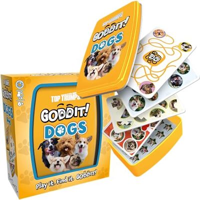 Top Trumps Dogs Goddit! Card Game for Kids and Adults Family Game Travel Game 1 to 6 Players Makes a Great Gift for Ages 6 plus Top Trumps Dogs Goddit! Card Game for Kids and Adults Family Game Travel Game 1 to 6 Players Makes a Great Gift for Ages 6 plus