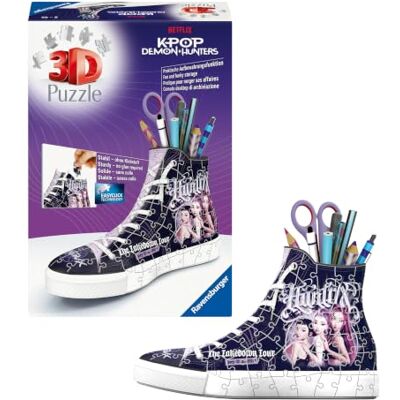 Ravensburger K-Pop Demon Hunters Trainer 108 piece 3D Jigsaw Puzzle Ravensburger K-Pop Demon Hunters Trainer 108 piece 3D Jigsaw Puzzle