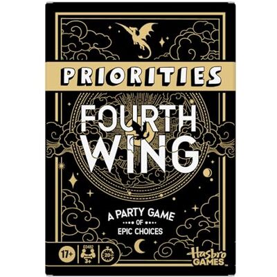 Hasbro Priorities Fourth Wing Edition Game English Version Hasbro Priorities Fourth Wing Edition Game English Version