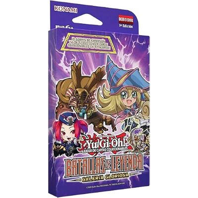 Yu-Gi-Oh! Battles of Legend: Glorious Gallery Yu-Gi-Oh Collectible Card Game 3-Pack Booster Yu-Gi-Oh! Battles of Legend: Glorious Gallery Yu-Gi-Oh Collectible Card Game 3-Pack Booster