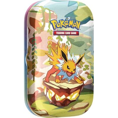 Pokémon TCG: Scarlet & Violet—Prismatic Evolutions Mini Tin – Jolteon (2 Booster Packs & 1 Coin) Pokémon TCG: Scarlet & Violet—Prismatic Evolutions Mini Tin – Jolteon (2 Booster Packs & 1 Coin)