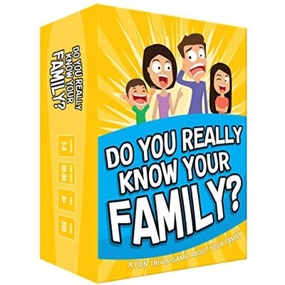 DO YOU REALLY KNOW YOUR FAMILY? MOOSE GAMES Family Board Game Conversation starters and fun challenges to bring everyone together; family game for kids, teens & adults DO YOU REALLY KNOW YOUR FAMILY? MOOSE GAMES Family Board Game Conversation starters and fun challenges to bring everyone together; family game for kids, teens & adults