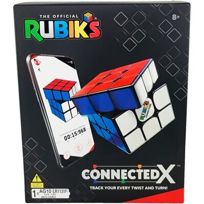 Rubik's Cube ConnectedX Bluetooth Puzzle Cube & Brain Teaser Fidget Toy Connects to a Learning App to Teach Solving Step-By-Step, Tracks Progress & Teaches Problem-Solving In Real Time, Ages 8+ Rubik's Cube ConnectedX Bluetooth Puzzle Cube & Brain Teaser Fidget Toy Connects to a Learning App to Teach Solving Step-By-Step, Tracks Progress & Teaches Problem-Solving In Real Time, Ages 8+