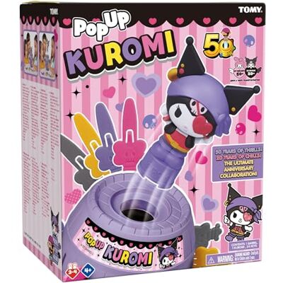 TOMY Pop Up Kuromi Game Kids Action Board Game, 2-4 Players 4+ Kuromi Gifts, Pop Up Action Toy Board Games Kids, Family Fun Game Night, 2-4 Players, Ages 4+ TOMY Pop Up Kuromi Game Kids Action Board Game, 2-4 Players 4+ Kuromi Gifts, Pop Up Action Toy Board Games Kids, Family Fun Game Night, 2-4 Players, Ages 4+