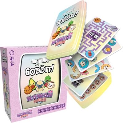 Top Trumps Kawaii Goddit! Card Game for Kids and Adults Family Game Travel Game 1 to 6 Players Makes a Great Gift for Ages 6 plus Top Trumps Kawaii Goddit! Card Game for Kids and Adults Family Game Travel Game 1 to 6 Players Makes a Great Gift for Ages 6 plus