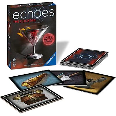 Ravensburger Echoes The Cocktail Audio Murder Mystery Party Game for Adults & Kids Age 14 Years Up 1 to 6 Players Ravensburger Echoes The Cocktail Audio Murder Mystery Party Game for Adults & Kids Age 14 Years Up 1 to 6 Players