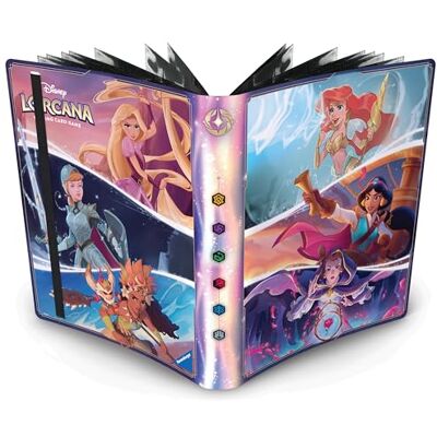 Ravensburger Disney Lorcana TCG Princess Card Portfolio Disney Lorcana Trading Card Game Portfolio, for Adults & Kids 8+, Collectable TCG Accessories, Protective Card Album Storage Ravensburger Disney Lorcana TCG Princess Card Portfolio Disney Lorcana Trading Card Game Portfolio, for Adults & Kids 8+, Collectable TCG Accessories, Protective Card Album Storage