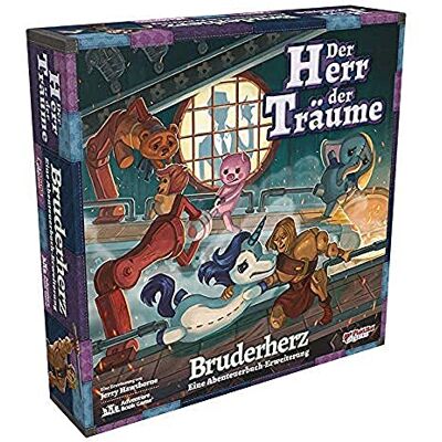 ZMan Asmodee The Lord of Dreams Brother's Heart, Expansion, Family Game, Story Game, German ZMan Asmodee The Lord of Dreams Brother's Heart, Expansion, Family Game, Story Game, German