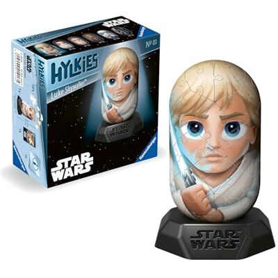 Ravensburger 3D Puzzle Star Wars Luke Skywalker Hylkies Ages 6+ 54 Peices, Star Wars, No Glue Required, Creative Craft Construction Kits for Kids & Adults Ravensburger 3D Puzzle Star Wars Luke Skywalker Hylkies Ages 6+ 54 Peices, Star Wars, No Glue Required, Creative Craft Construction Kits for Kids & Adults