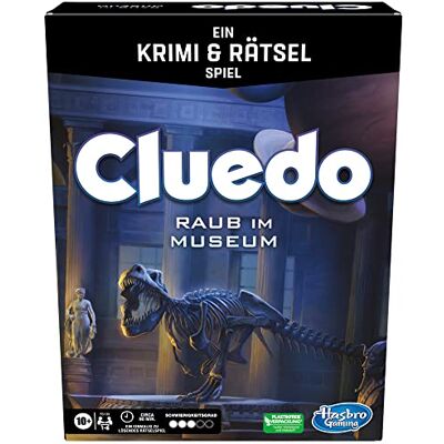 Hasbro Board Game Robbery in the Museum, Crime and Puzzle Game, Cooperative Family Game, Escape Room Game, Multi Hasbro Board Game Robbery in the Museum, Crime and Puzzle Game, Cooperative Family Game, Escape Room Game, Multi