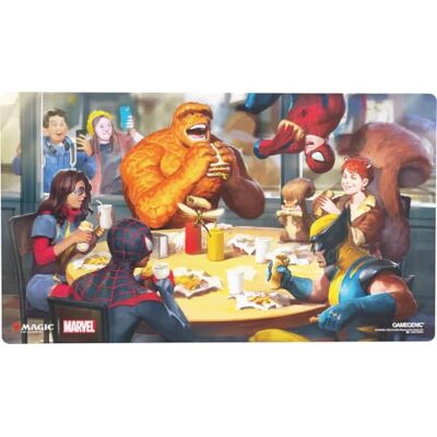Gamegenic Magic: The Gathering Marvel Super Heroes Prime Playmat Heroic Feast Trading Card Game Accessory Ages 13+ Gamegenic Magic: The Gathering Marvel Super Heroes Prime Playmat Heroic Feast Trading Card Game Accessory Ages 13+