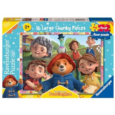 Ravensburger Paddington Bear First Floor Jigsaw Puzzle for Kids Age 24 Months Up (2 Years) 16 Pieces Educational Toddler Toy Ravensburger Paddington Bear First Floor Jigsaw Puzzle for Kids Age 24 Months Up (2 Years) 16 Pieces Educational Toddler Toy