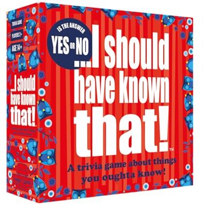 Hygge Games I Should Have Known That Trivia Game Yes or No Edition Hygge Games I Should Have Known That Trivia Game Yes or No Edition
